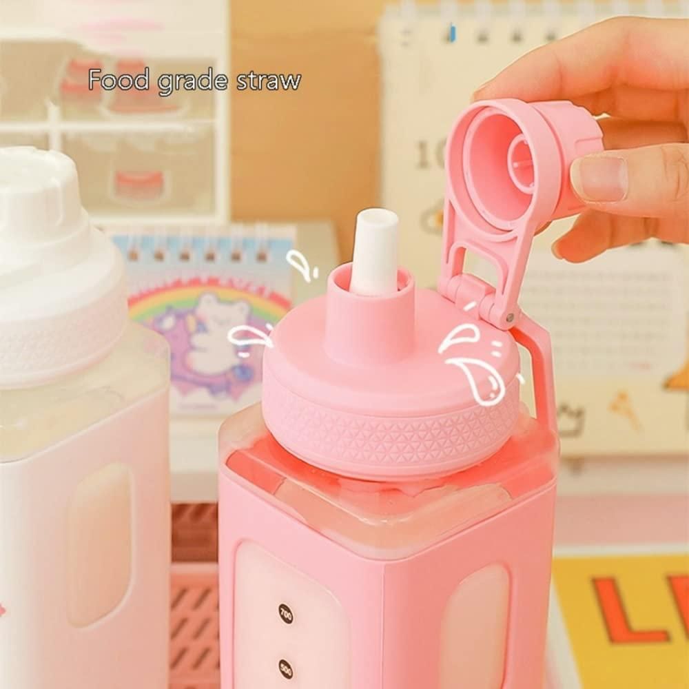 Kawaii 3D Cartoon Water Bottle – 700ml