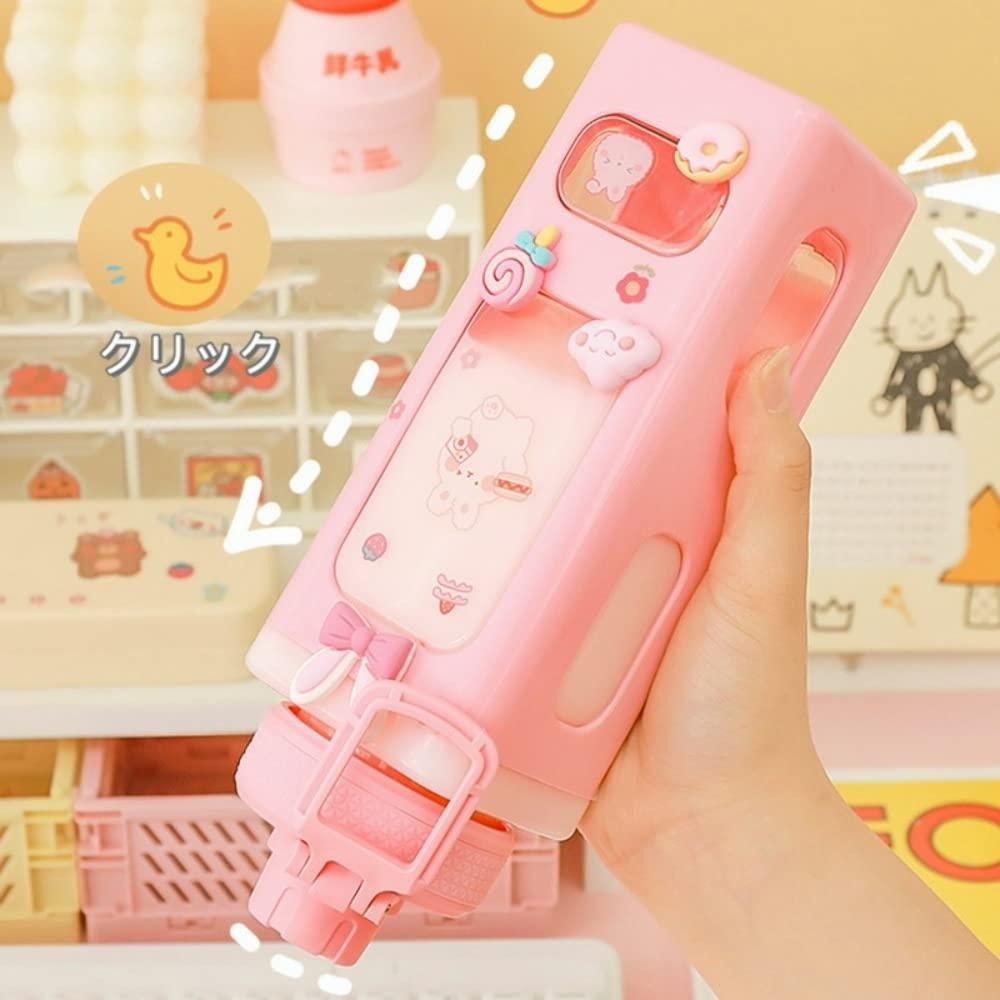 Kawaii 3D Cartoon Water Bottle – 700ml
