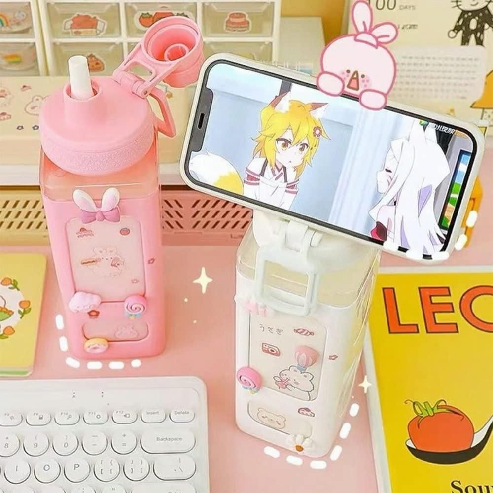 Kawaii 3D Cartoon Water Bottle – 700ml