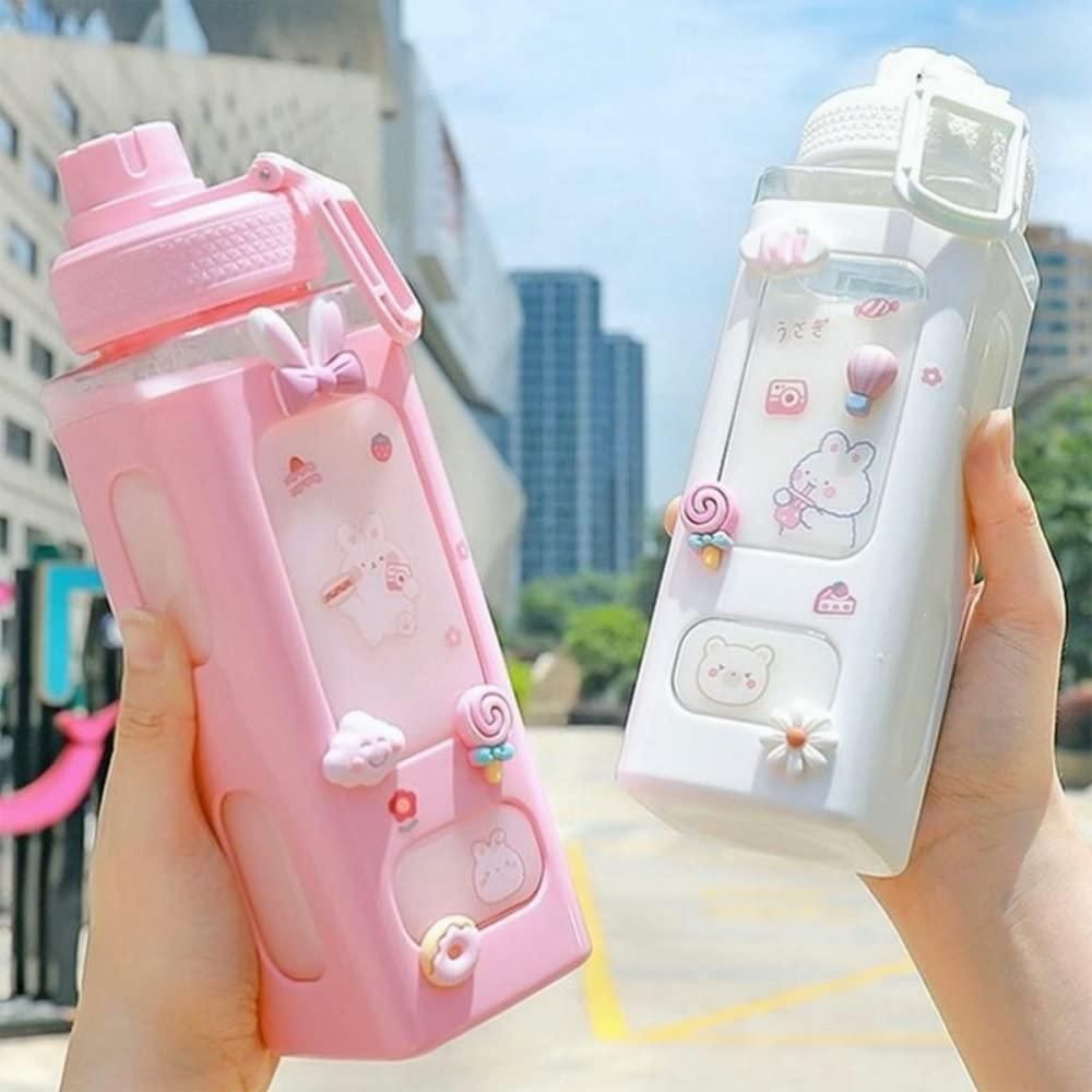 Kawaii 3D Cartoon Water Bottle – 700ml